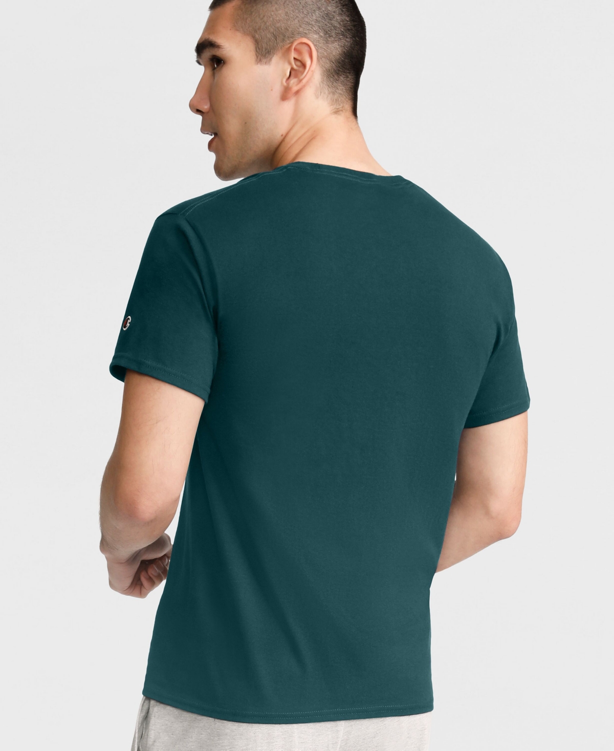 Champion Men's Cotton Jersey T-shirt In Green