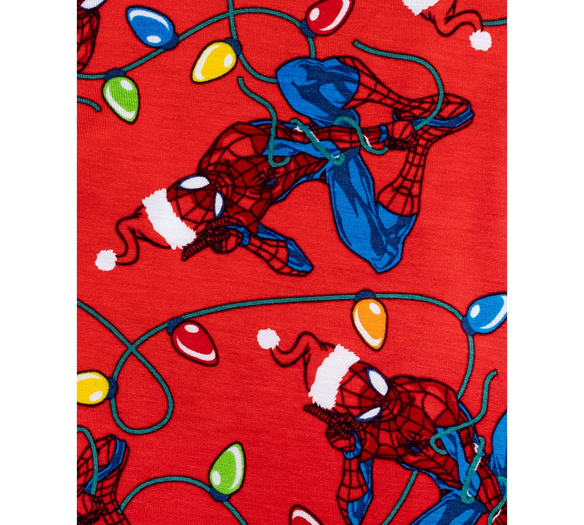 Ame Toddler Boys 2-piece Spiderman Tight Fit Long-sleeve Pajama Set In Red