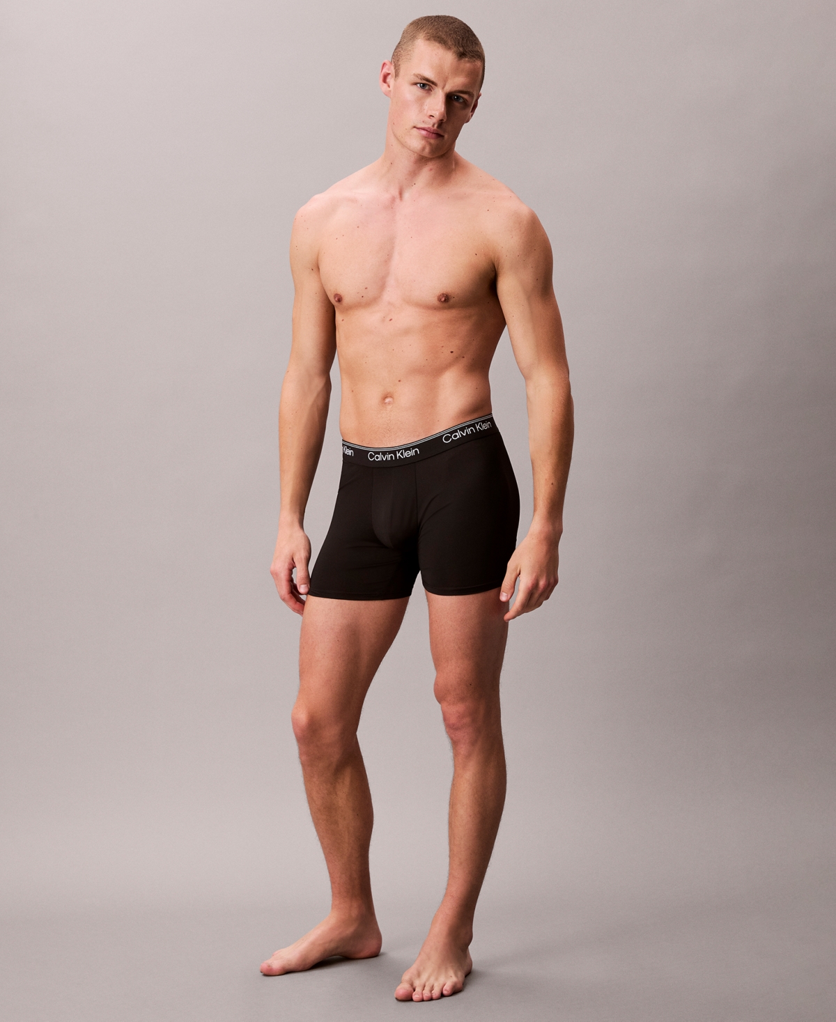 Calvin Klein Men's 3-pack Micro Stretch Boxer Briefs In Multi