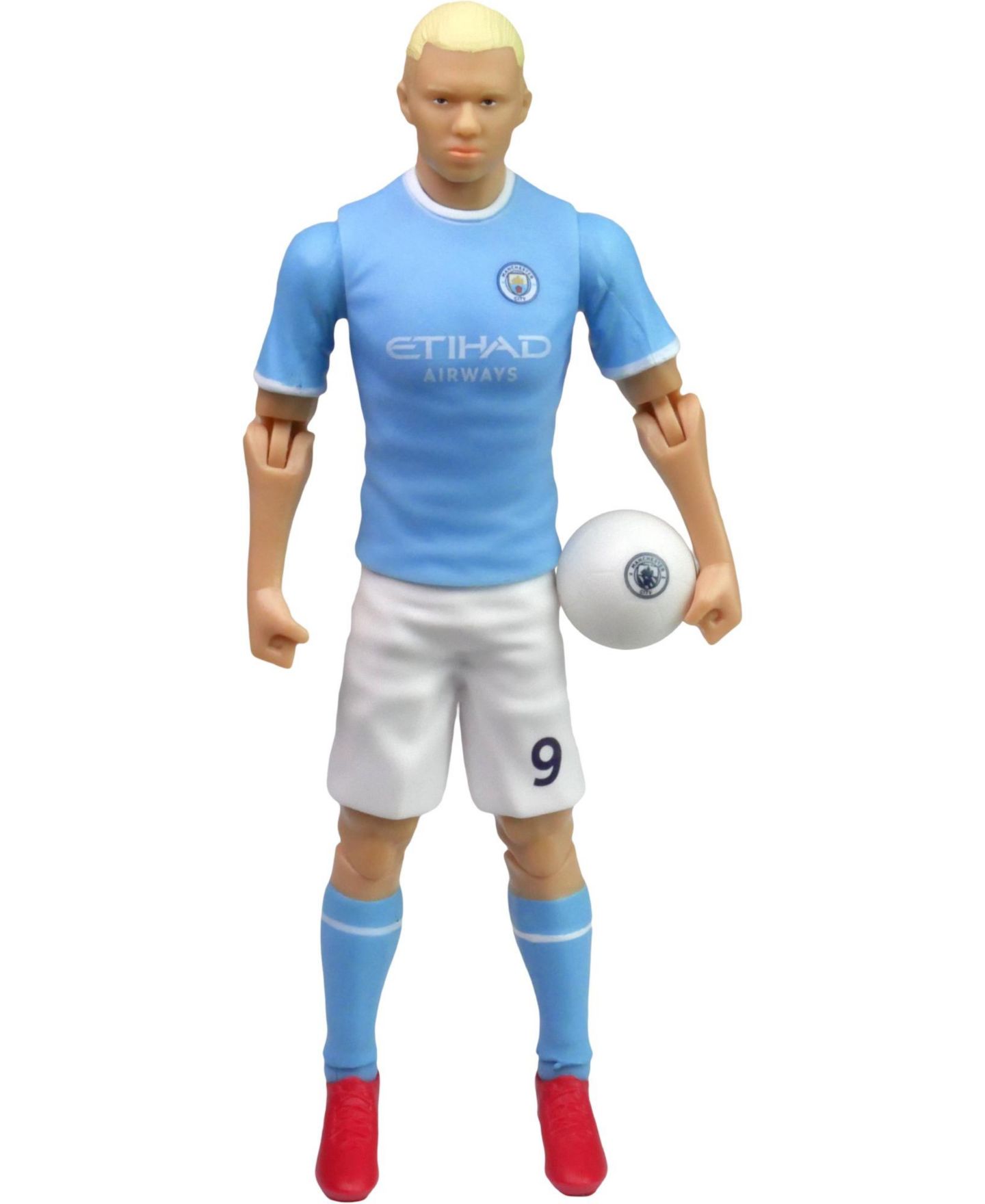 Детская фигурка Banbo Toys Sockers Manchester City Haaland 8" Collectible Soccer Action Figure, цвет: Open Miscellaneous — фото 1