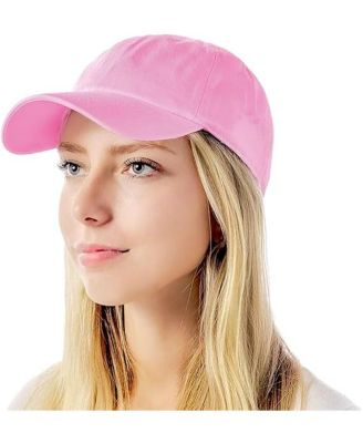 Baseball Dad Hat Women Men Blank Washed Low Profile Cotton and Denim UPF 50+ Running Golf Cap Hat