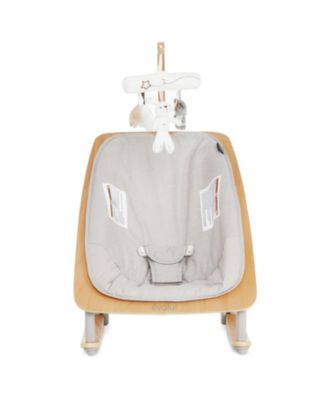 Tory 2-in-1 Rocker & Chair in Light Gray