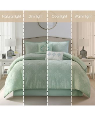 Prissa Medallion 6-Pc. Comforter Set, Queen