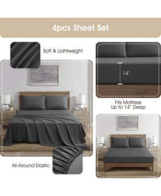 Arelia Geometric 5-Pc. Comforter Set, Twin