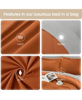 Arelia Geometric 5-Pc. Comforter Set, Twin