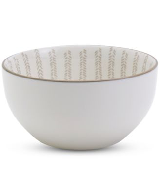 Taupe Mykonos 12 Pc. Dinnerware Set, Service for 4, Exclusively at Macy's