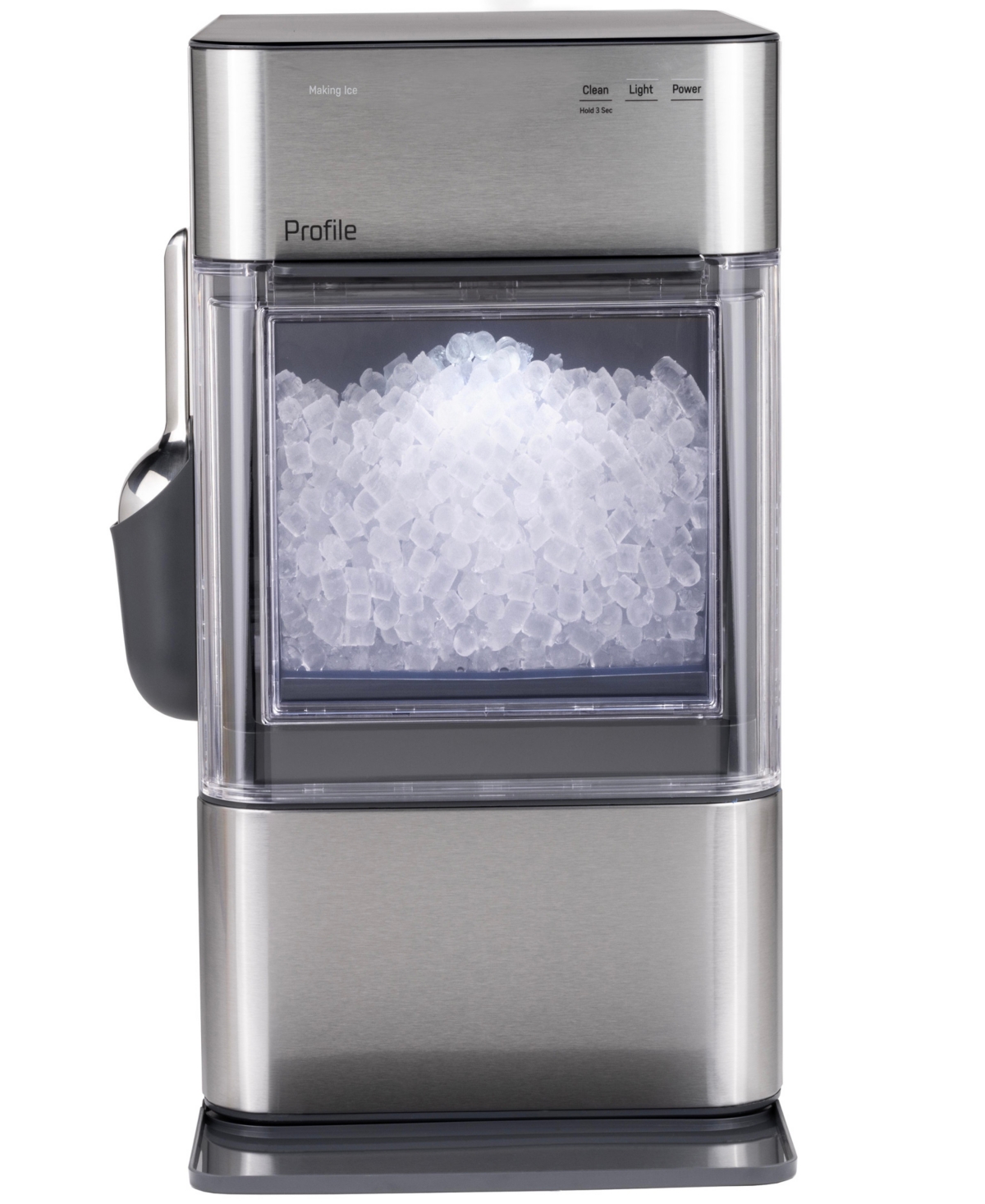 Ge Appliances Profile Opal 2.0 Ultra Nugget Ice Maker In Metallic