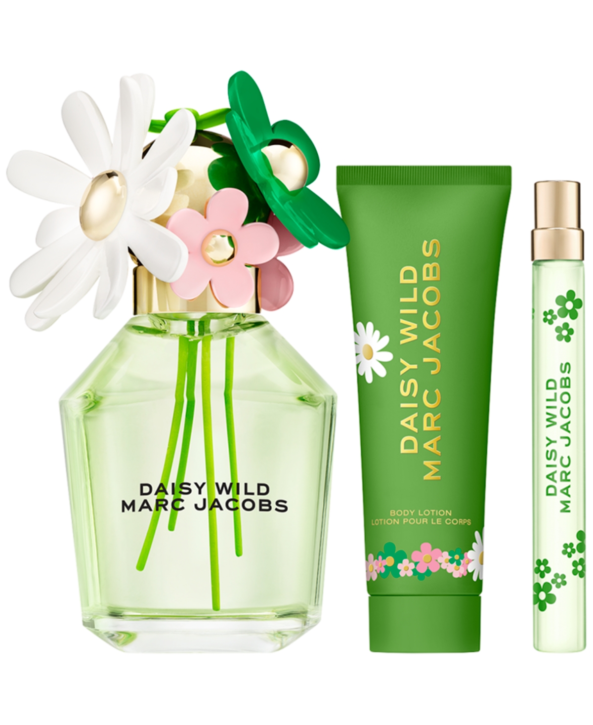 Marc Jacobs 3-pc. Daisy Wild Eau De Parfum Gift Set In Transparent