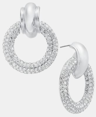 I.N.C. International Concepts - Pav&eacute; Circle Drop Earrings