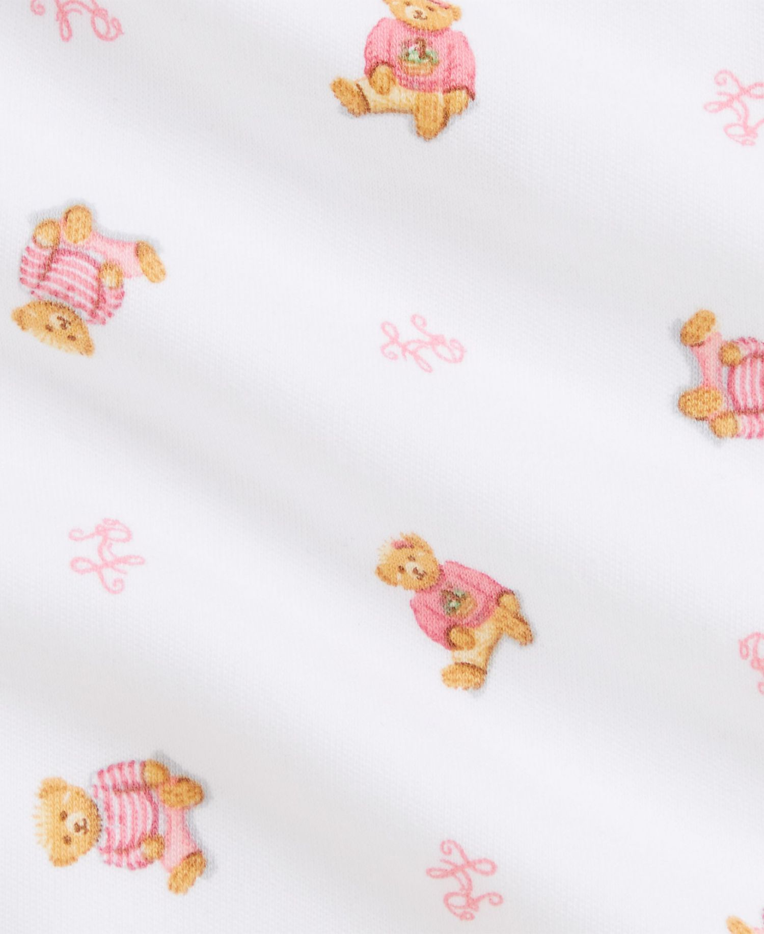 Baby Girls' Polo Bear Cotton 3-Piece Gift Set