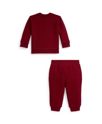 Baby Boys' Waffle-Trim Sweatshirt and Joggers, 2-Piece Set
