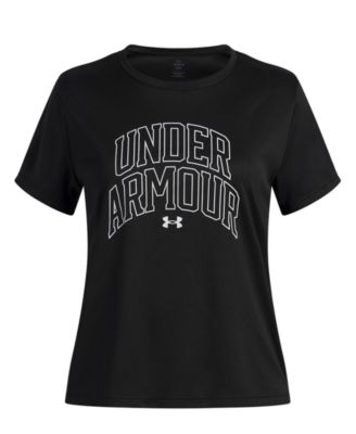 Little and Big Girls' Graphic Print Short Sleeve T-Shirt