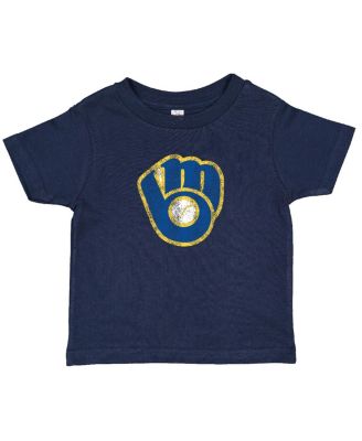 Toddler 2-Pack Navy/Gray Milwaukee Brewers Cooperstown Collection T-Shirt Set