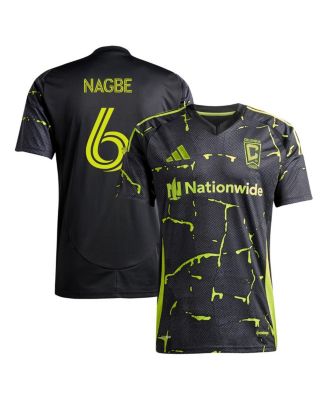 adidas - Men's Darlington Nagbe Black Columbus Crew 2025 The Goosebumps Kit Replica Player Jersey