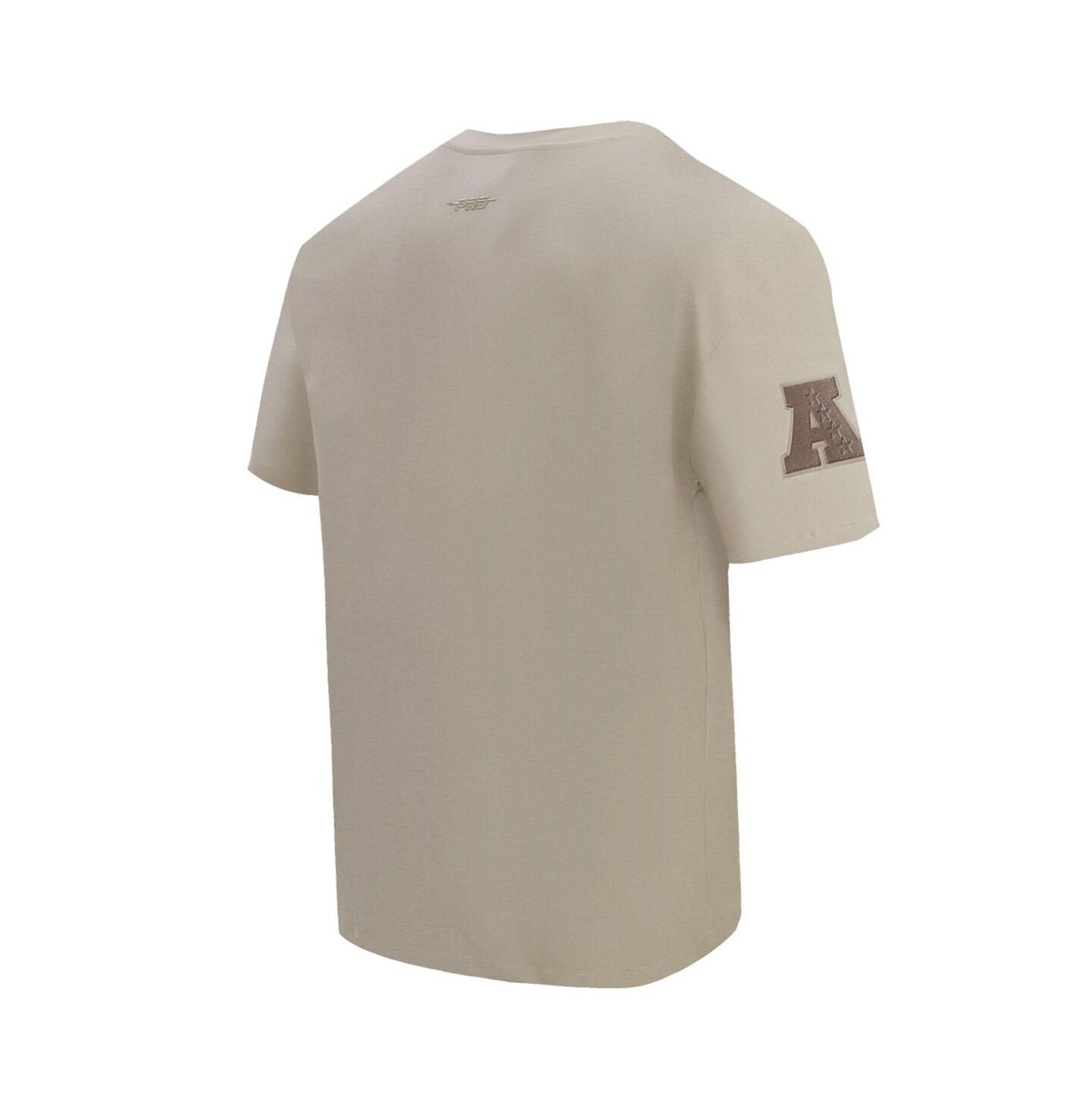 Мужская футболка Pro Standard Tan Pittsburgh Steelers Drop Shoulder — фото 3