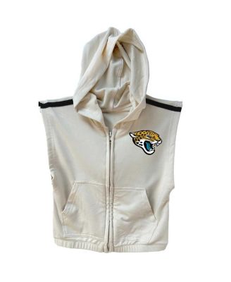 Girls Toddler Teal/Black Jacksonville Jaguars Sleeveless Full-Zip Hoodie and Skirt Set