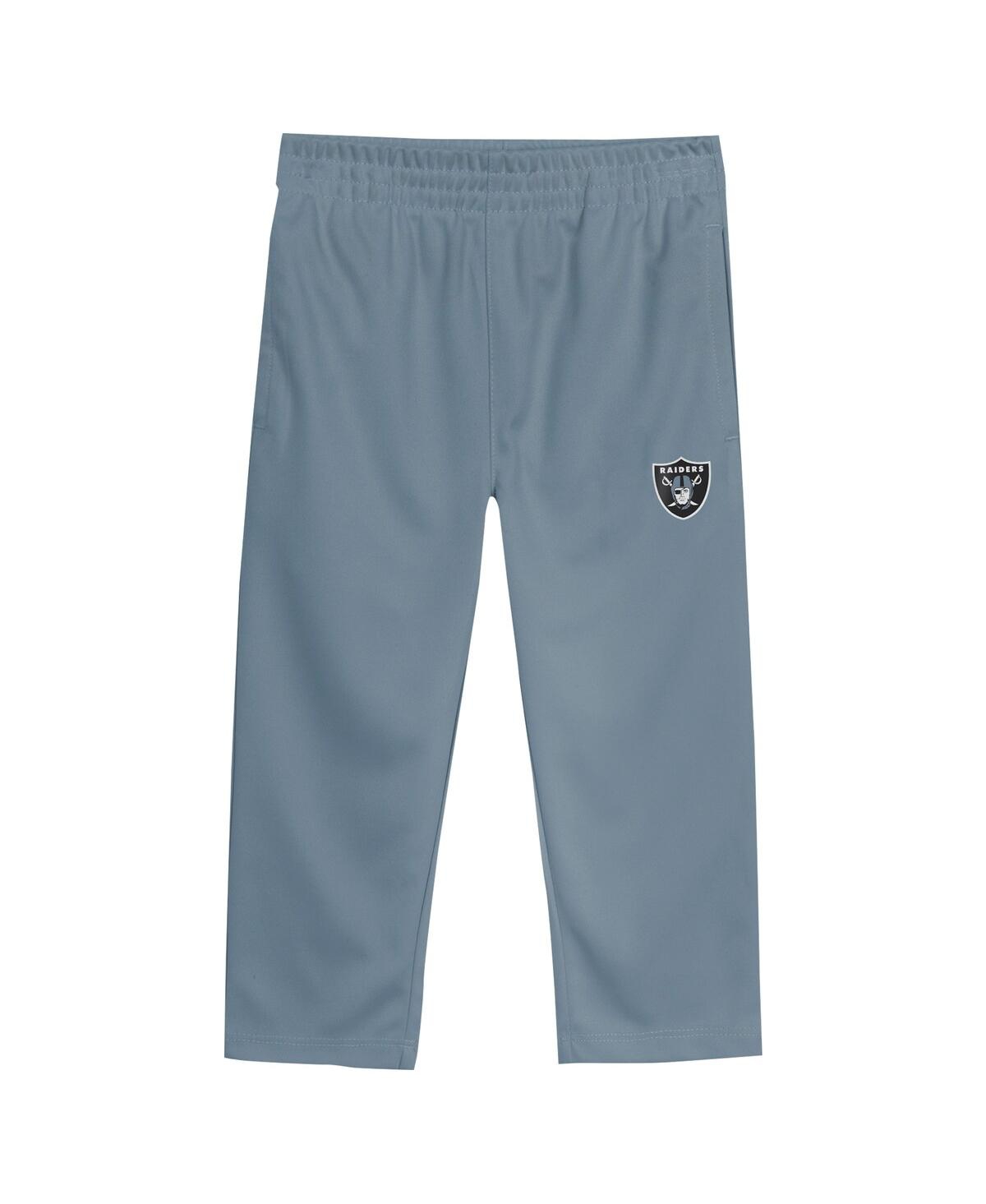 Outerstuff Toddler Las Vegas Raiders T-shirt And Pants Set In Gray