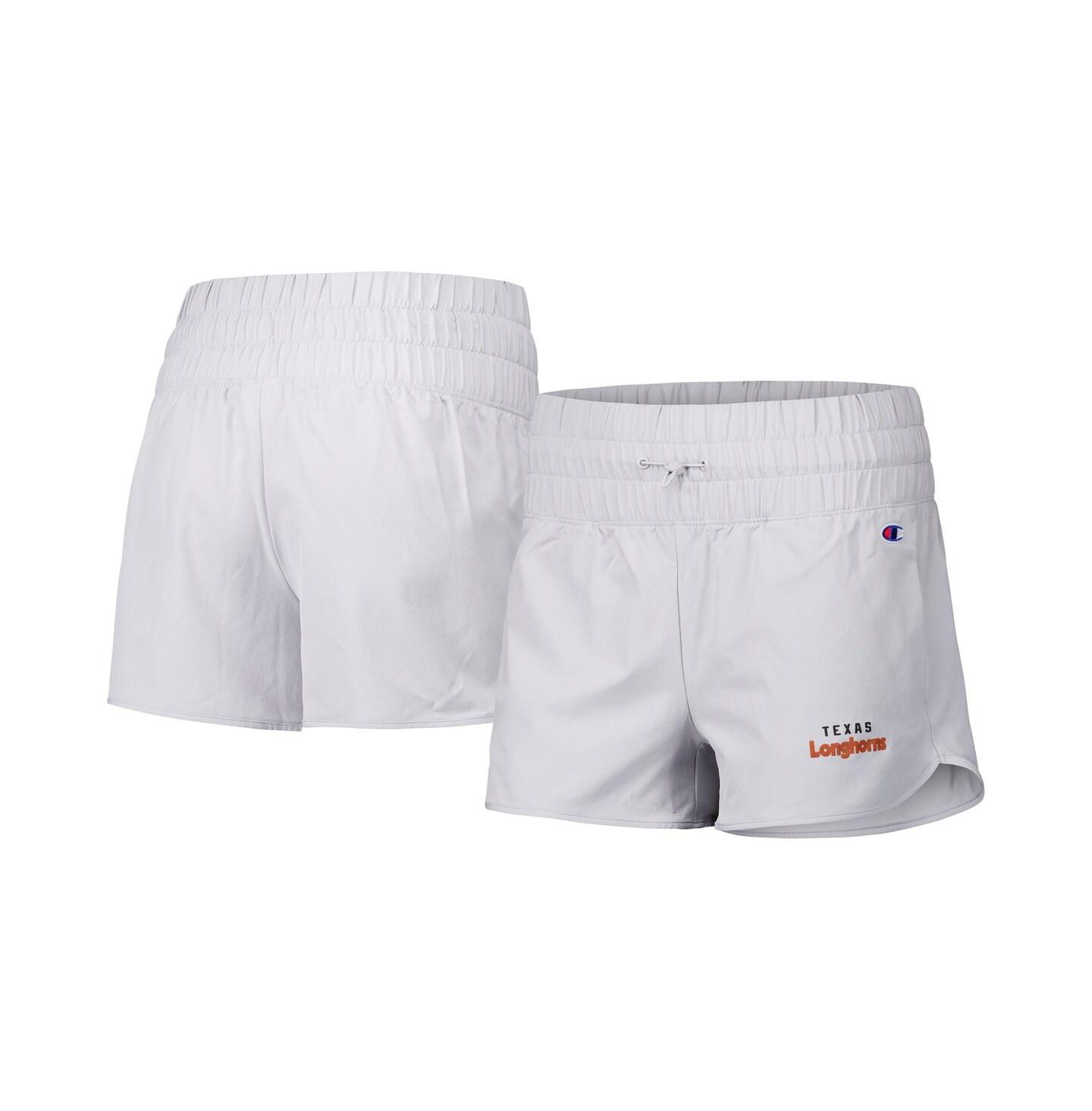 Женские шорты Champion Silver Texas Longhorns Tailgate Her Woven — фото 1