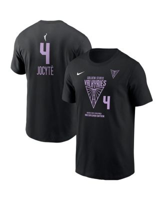 Nike - Men's and Women's Juste Jocyte Black Golden State Valkyries Name Number T-shirt
