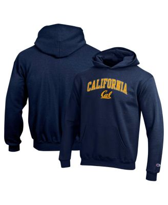 Champion - Big Boys and Girls Navy Cal Bears Campus Pullover Hoodie