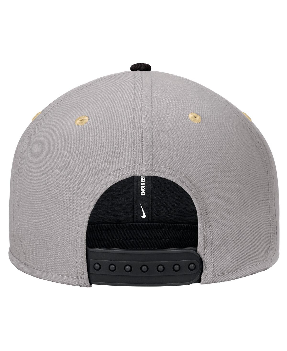 Nike Men's Black Army Black Knights Vintage Patch Snapback Hat In Black