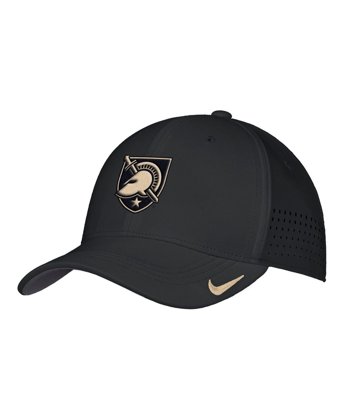 Nike Men's Black Army Black Knights 2025 On-field Performance Flex Hat In Black