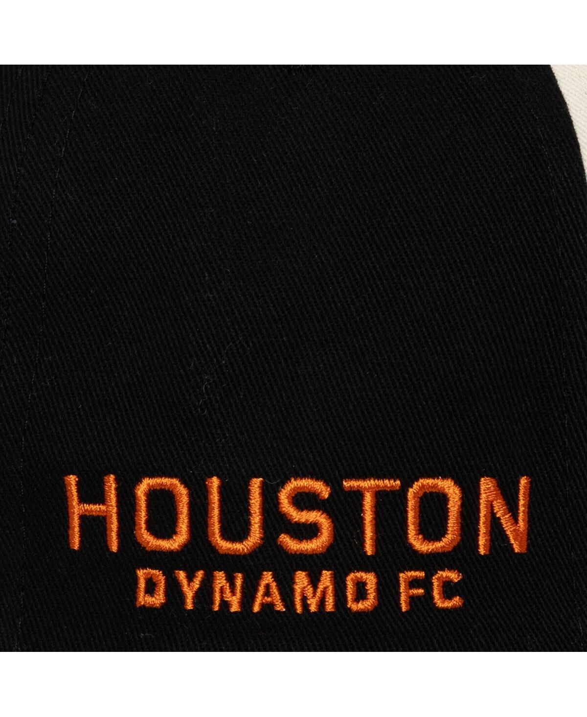 Mitchell & Ness Men's Cream Houston Dynamo Fc Brushed Off Pro Crown Snapback Hat In White