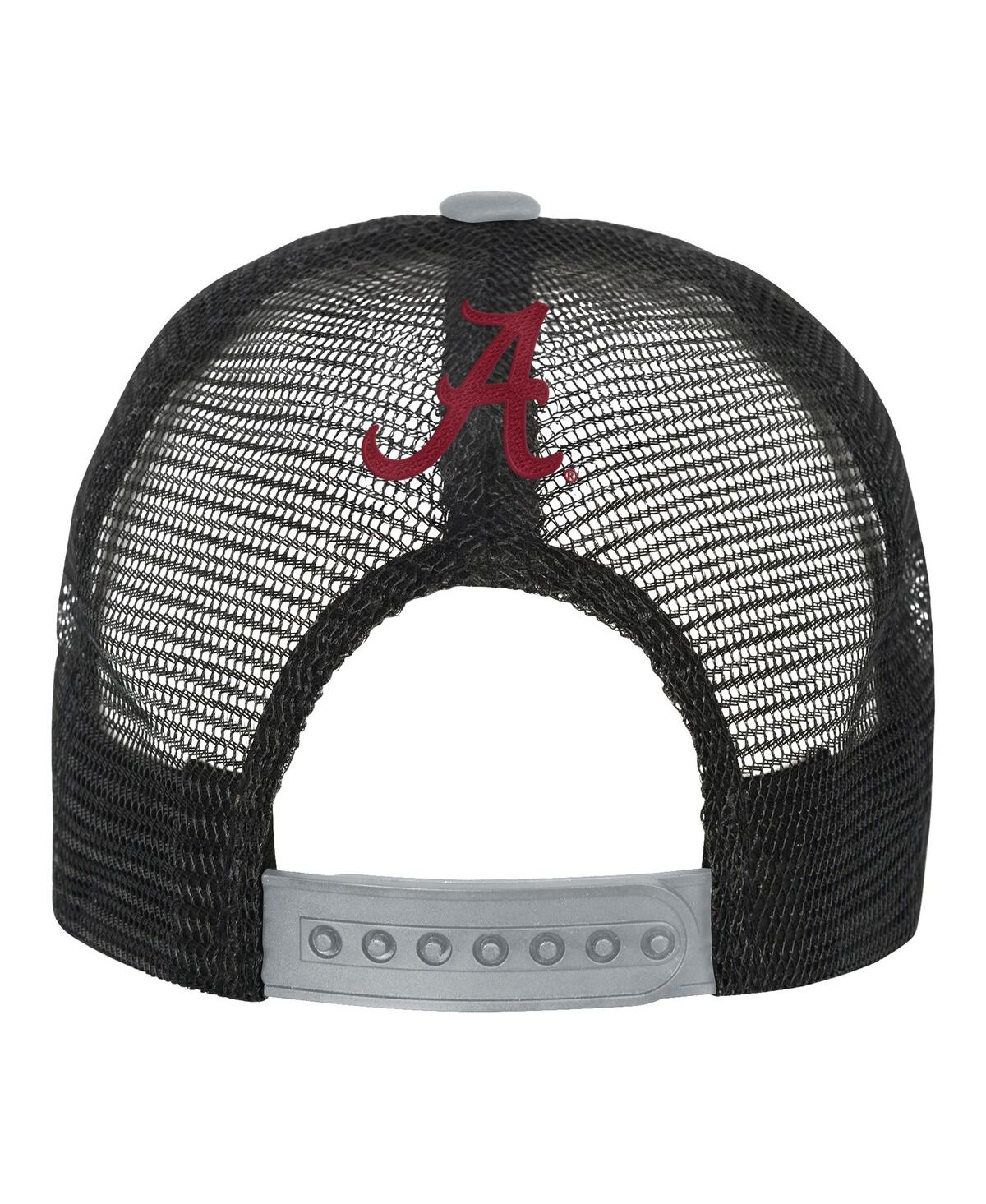 Outerstuff Men's Crimson/cream Alabama Crimson Tide Modern Fan Trucker Adjustable Hat In Multi