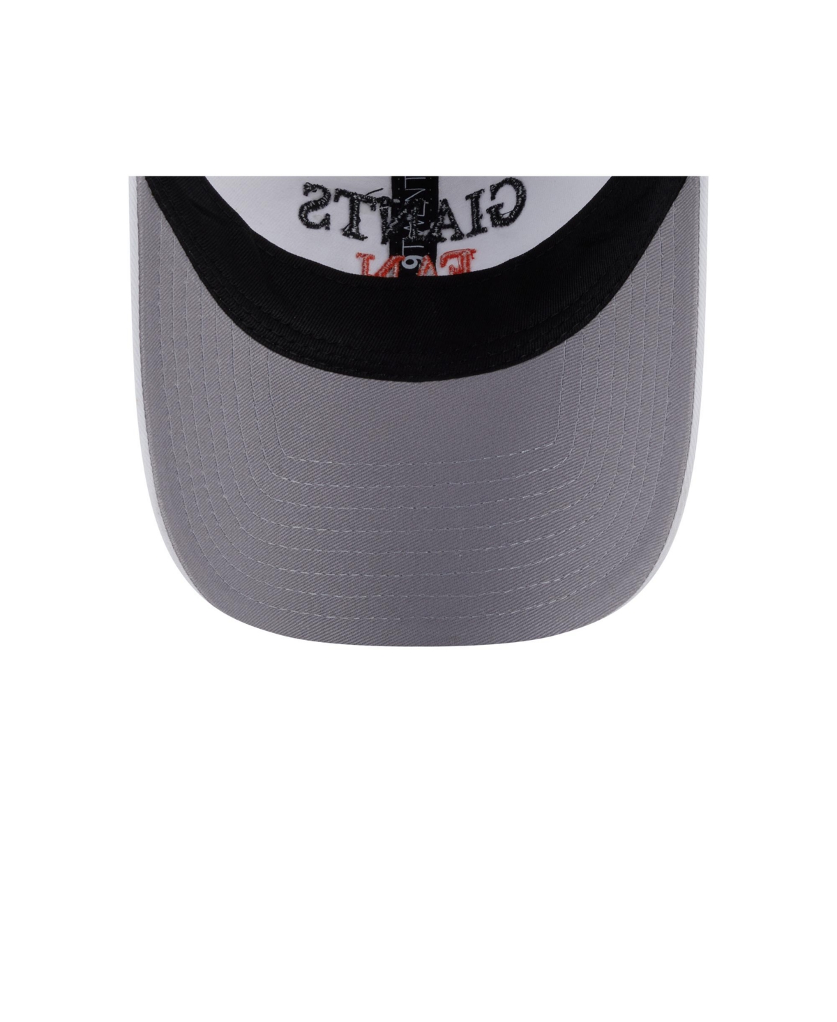 New Era Women's White San Francisco Giants Team Fan 9twenty Adjustable Hat In White
