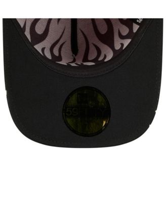 Men's Red/Black Cincinnati Reds 2025 MLB Speedway Classic A-Frame 59FIFTY Fitted Hat