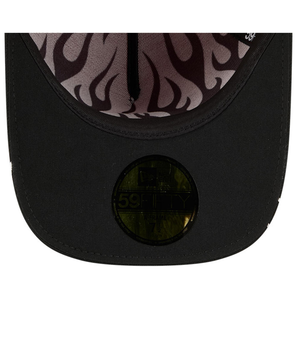 New Era Men's Red/black Cincinnati Reds 2025 Mlb Speedway Classic A-frame 59fifty Fitted Hat In Multi
