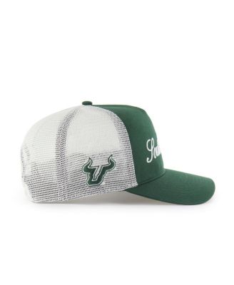 Men's and Women's Green South Florida Bulls Contemporary Basics Foundation Trucker Hitch Adjustable Hat