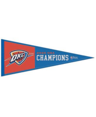 Wincraft - Oklahoma City Thunder 2025 NBA Finals Champions 13" x 32" Wool Pennant