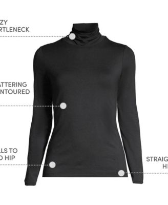 Women's Lightweight Jersey Long Sleeve Turtleneck