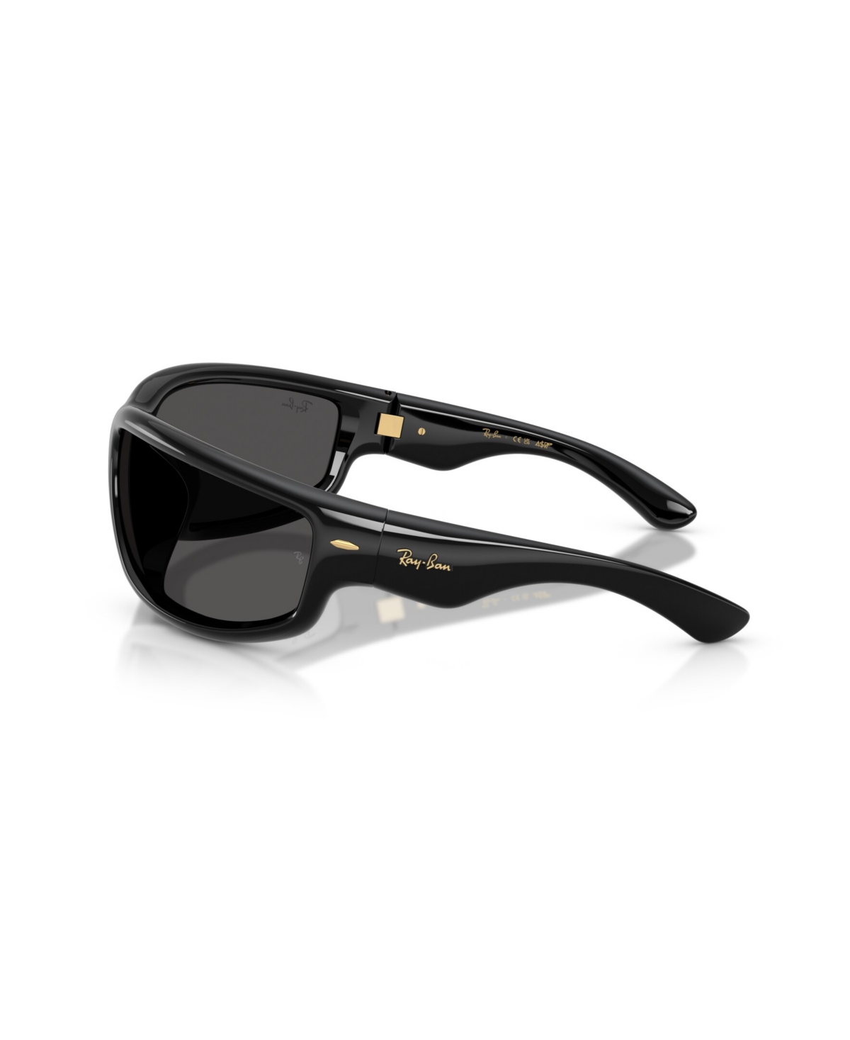 Ray Ban Unisex Ultra Wrap 003 Next Generation Collection Sunglasses, Rb4941 In Black