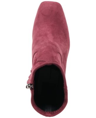 Women's Roan Square-Toe Pull-On Stretch Dress Booties