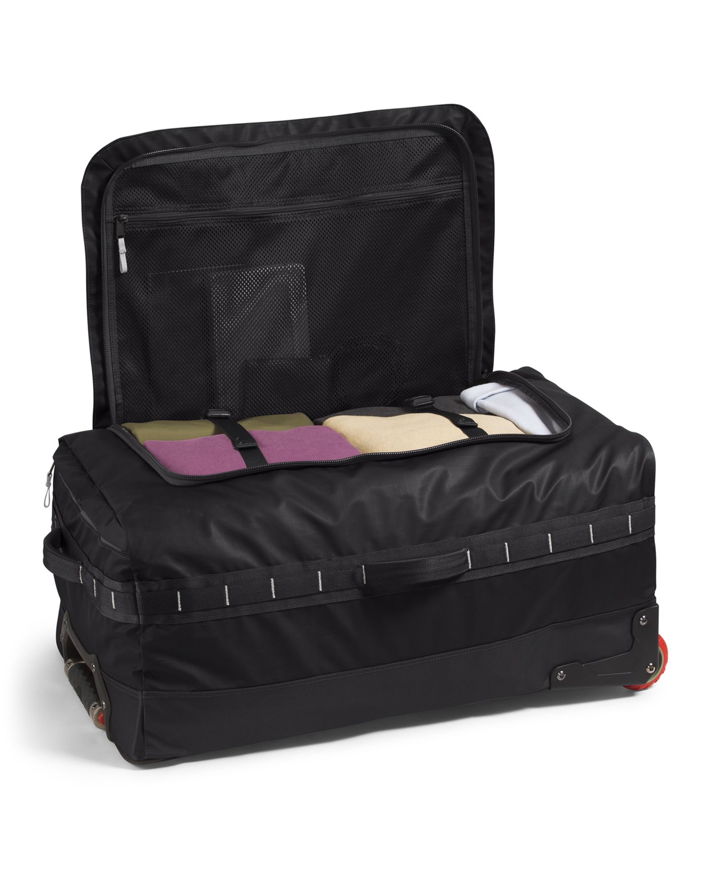 Мужская сумка The North Face Base Camp Voyager 29 Roller, цвет: Чёрный — фото 4