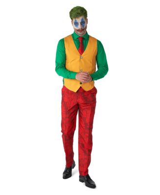 Men's Official DC Comics Joker Costumes - Halloween Suits