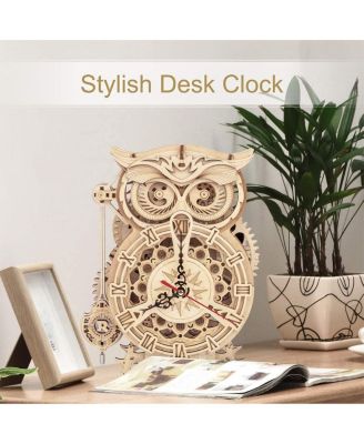 3D Puzzles Plastic House Building Set Toy DIY Mechanical Model Building Kit for Adults, Multicolor, 10.40"8.10"5.10