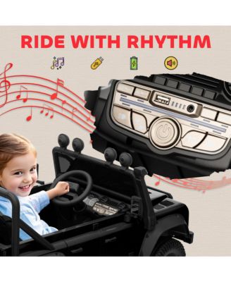 Kids Electric Car, Land Rover Licensed Off-Road Ride On Car,