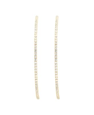 Crystal Hoop Earrings