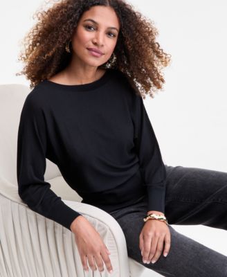 I.N.C. International Concepts - Women's Boat-Neck Sweater