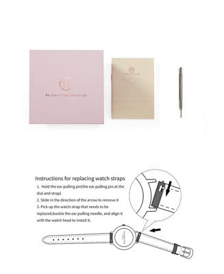 Woman Crystals Watch 32mm Dial Rose Gold Stainless Steel, Victoria Hyde