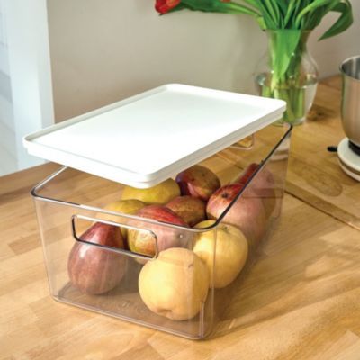 Set of 6 Pantry Bin with Removable Lid