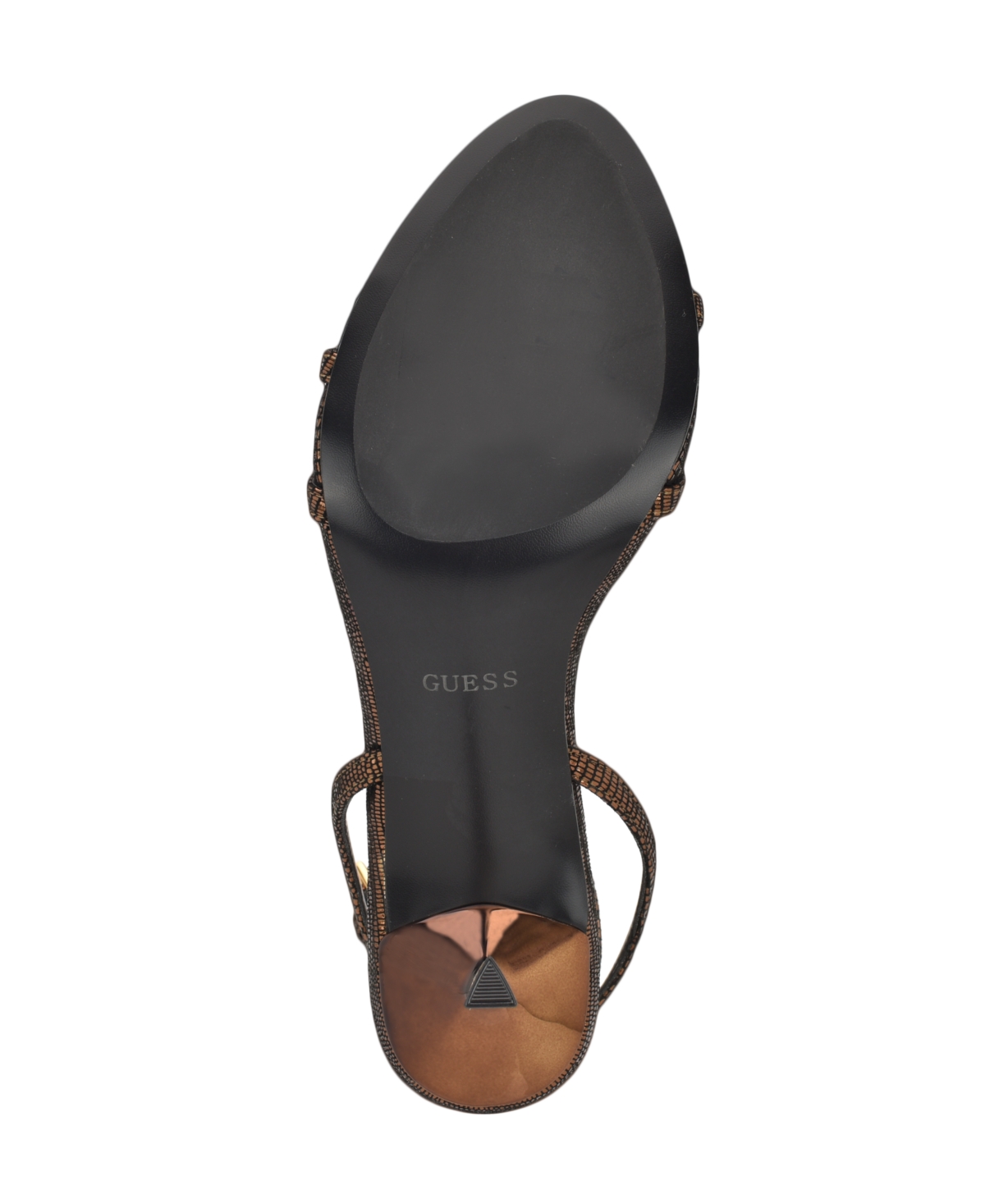 Guess Connee Ankle Strap Sandal In Multi