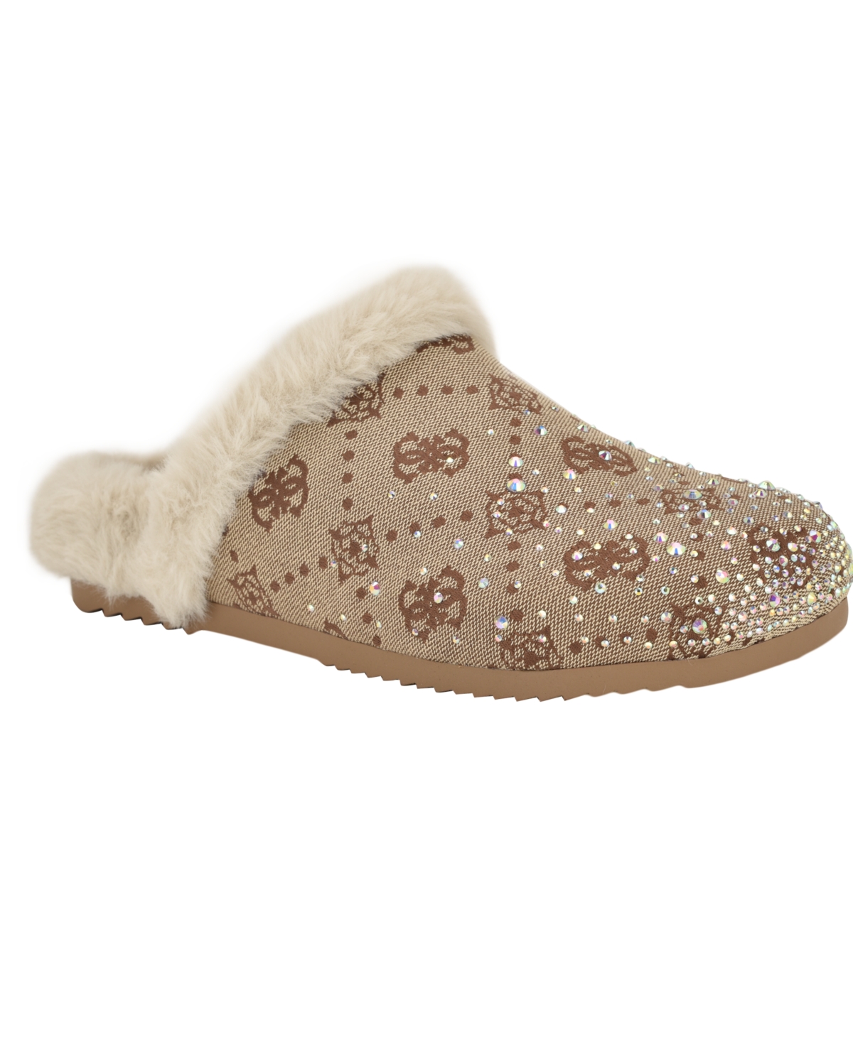 Guess Women's Gascona Embellished Cozy Slip-on Logo Clogs In Multi