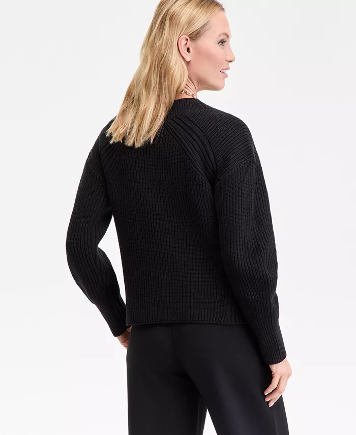 Women's Directional Ribbed Sweater - thumbnail 5