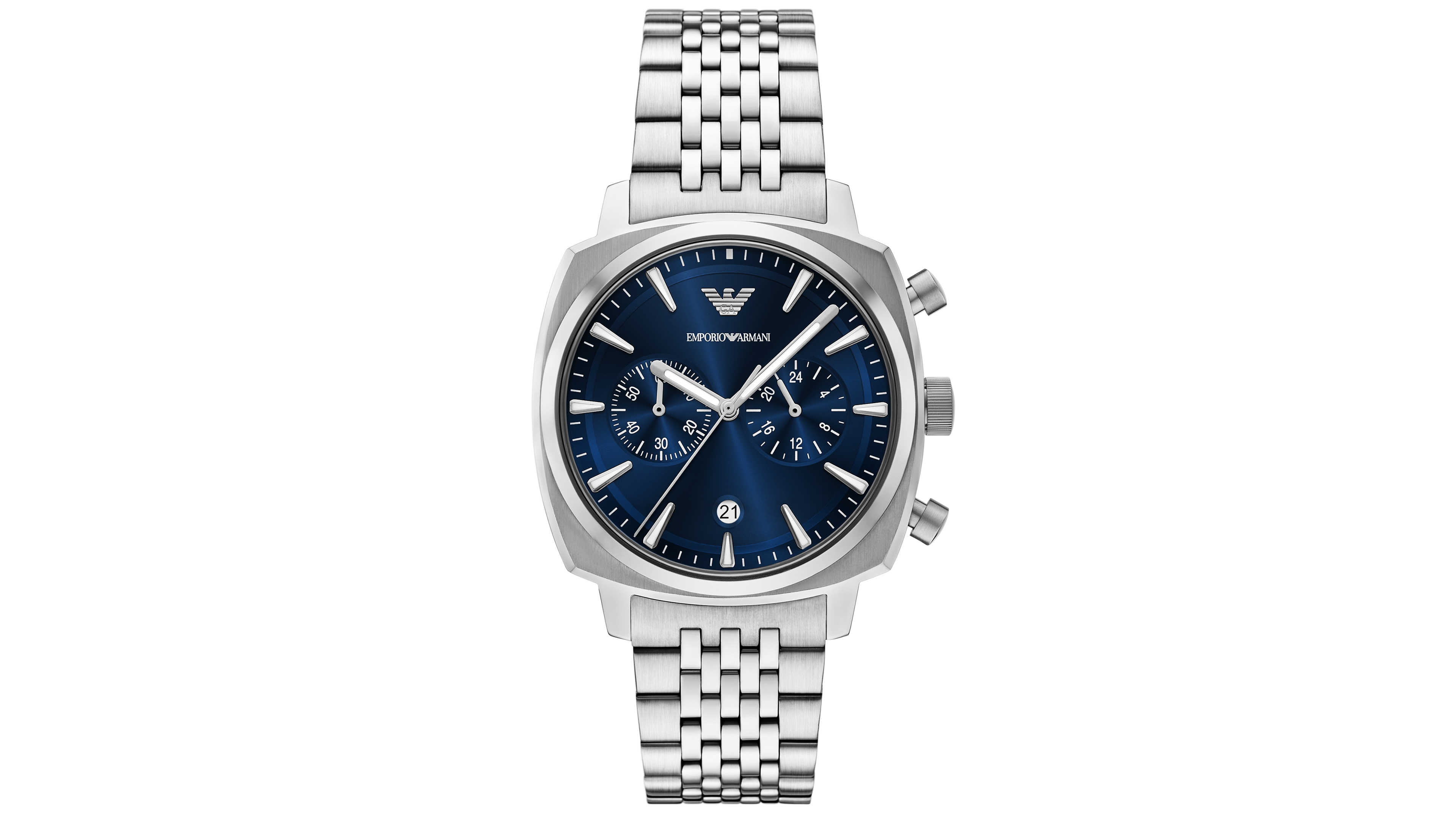 Emporio Armani Men's Chronograph Stainless Steel Bracelet Watch 40mm