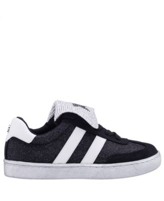 Big Girls Glitter Low Top Sneakers