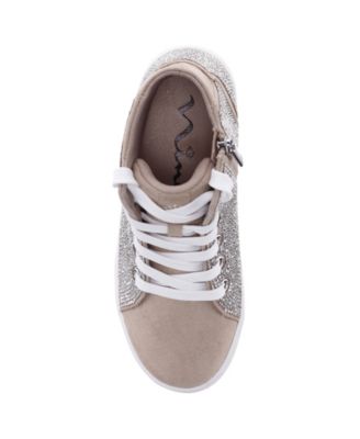 Big Girls Kula Crystal High Top Sneakers
